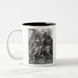Ritter, Tod und der Teufel - Albrecht Durer Zweifarbige Tasse