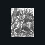 Ritter, Tod und Teufel, 1513 (Gravieren) Leinwanddruck<br><div class="desc">Ritter,  Tod und Teufel,  1513 (Gravur),  Dürer oder Duerer,  Albrecht (1471-1528) / Musee de la Ville de Paris,  Musee du Petit-Palais,  Frankreich / Bridgeman Images</div>