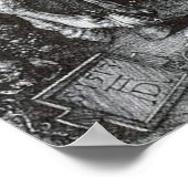 Ritter, Tod und Teufel - Albrecht Durer Poster (Ecke)