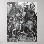 Ritter, Tod und Teufel - Albrecht Durer Poster (Vorne)