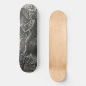 Ritter, Tod und Teufel durch Albrecht Durer Skateboard (Vorderseite)