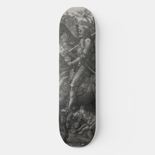 Ritter, Tod und Teufel durch Albrecht Durer Skateboard (Vorderseite)