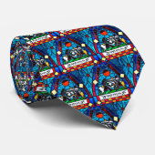 Ritter über Pferde Krawatte (Gerollt)