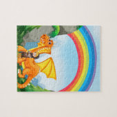 Ritter und Drache Puzzle (Horizontal)