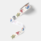 Ritter und Drache Ripsband (Rückseite)