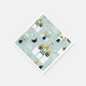 Ritter und Drachen | Mairytale Birthday Party Serviette (Ecke)