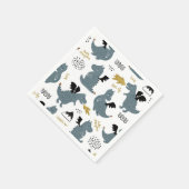 Ritter und Drachen | Mairytale Birthday Party Serviette (Ecke)