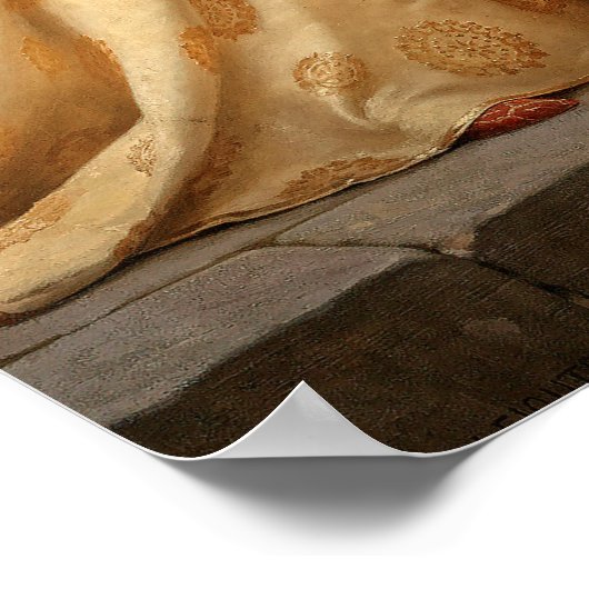 Ritter und Lady Poster (Ecke)