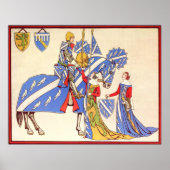 Ritter und Maidens Poster (Vorne)