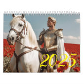 Ritter und Pferd. 2025 Kalender (Titelbild)