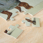 Ritter und Pferd in der Rüstung, Platte von 'einer Puzzle (Seite)