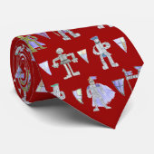 Ritter und Schilder Krawatte (Gerollt)