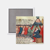 Ritter versprechen ihre Loyalität Magnet (Vorderseite/Rückseite)