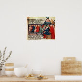 Ritter versprechen ihre Loyalität Poster (Küche)