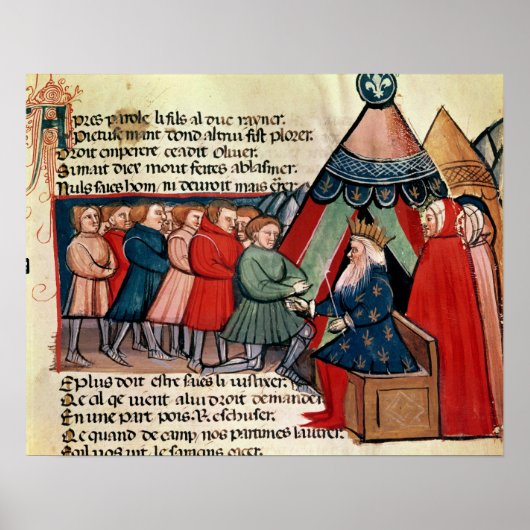 Ritter versprechen ihre Loyalität Poster (Vorne)