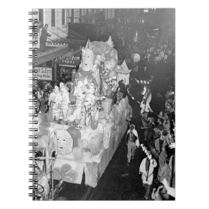 Ritter von Babylon New Orleans Mardigras 1955 Notizblock