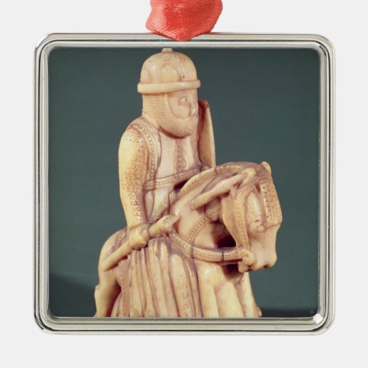 Ritter von einem Schach-Set Ornament Aus Metall (Vorne)