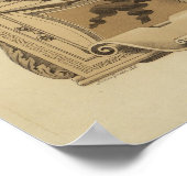 Ritter von Pythias von James Fuller Queen Poster (Ecke)