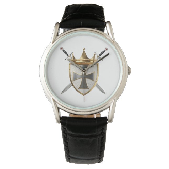 Ritter von RayEl Crest Armbanduhr (Vorderseite)