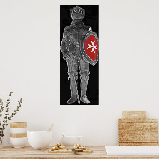 Ritter von St. John, Malta (1) Poster (Küche)