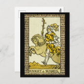 Ritter von Wands Tarot Postkarte (Vorne/Hinten)
