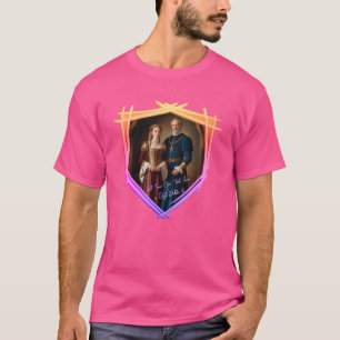 Ritter Wappen Mittelalterlich Retro Geschenk T-Shirt
