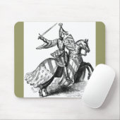 Ritter zu Pferde Mousepad (Mit Mouse)