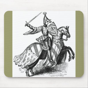 Ritter zu Pferde Mousepad