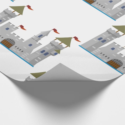 Ritterburg Geschenkpapier (Ecke)