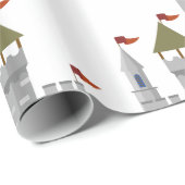 Ritterburg Geschenkpapier (Rolleneckpunkt)