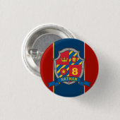 Rittergeburtszettel Wappen Button (Vorne & Hinten)
