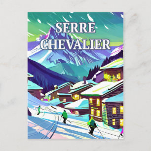 Rittergewächse: Elegantes Gebirge Postkarte