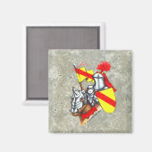 Ritterhorn Imitate Stone Magnet (Vorderseite/Rückseite)