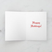 Ritterkarte Feiertagskarte (Innenseite)