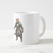 Ritterkatze Jumbo-Tasse (Vorderseite Rechts)