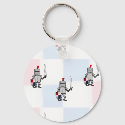 Ritterkrieger Schlüsselanhänger (Vorderseite)