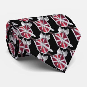 Ritterkrieger Wikings Mascot Football Necktie Krawatte