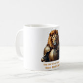 Ritterlion Kaffeetasse (Vorderseite Links)