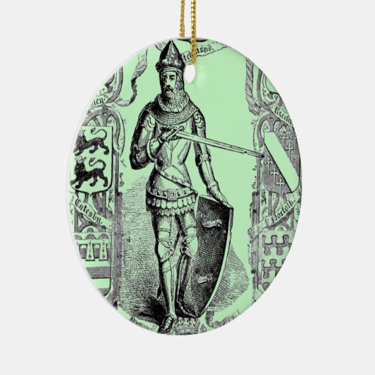 Ritterornament Keramikornament (Rechts)