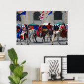 Ritterparade Poster (Heimbüro)