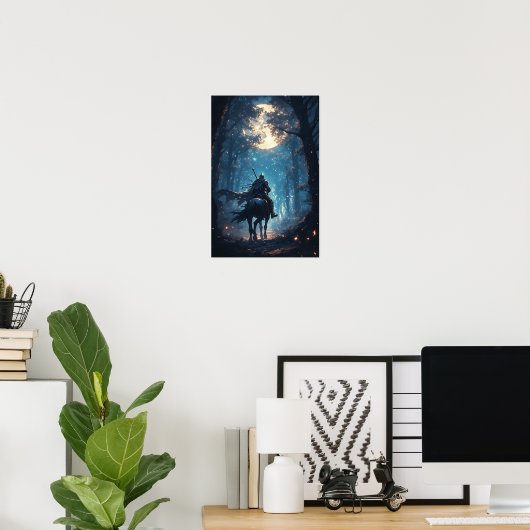 Ritterposter Poster (Heimbüro)