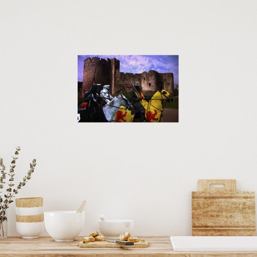 Ritterquest Poster (Küche)