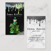 Ritterschach-Stück - Imitate - Silberschmiedegesch Visitenkarte (Vorne/Hinten)