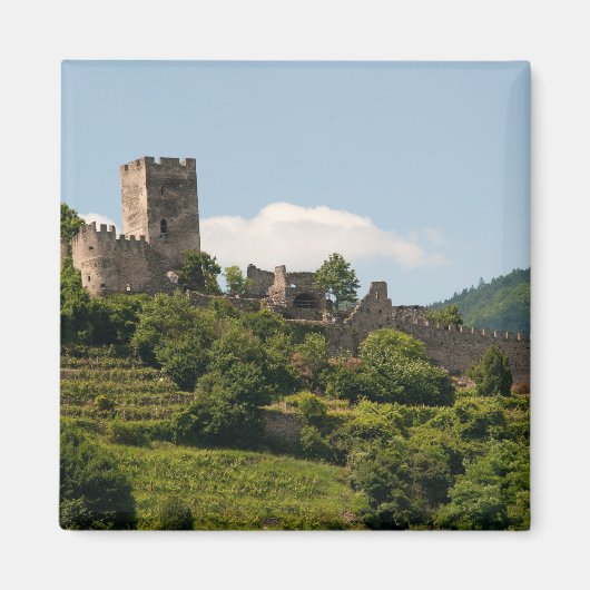 Ritterschloss in Wachau Österreich Magnet (Vorne)