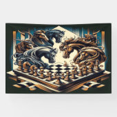 Ritterspiel - Schach trifft Fantasie Banner (Horizontal)