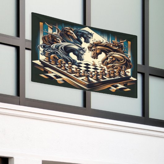 Ritterspiel - Schach trifft Fantasie Banner (Äußeres Gebäude)