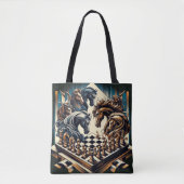 Ritterspiel - Schach trifft Fantasie Tasche (Vorderseite)