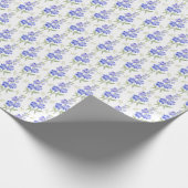 Rittersporn Geschenkpapier (Ecke)