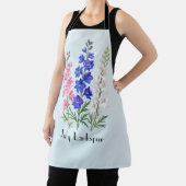 Ritterspornblumen im Juli Schürze (InSitu)