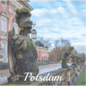 Ritterstatuen in Potsdam Aufkleber (Vorderseite)